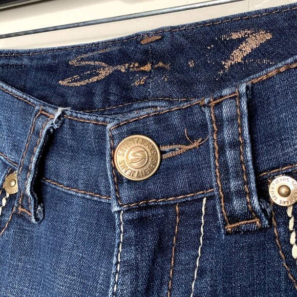 Seven7 Jeans Rocker Slim Boot Cut size 6 - Picture 4 of 6